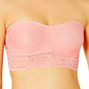 B.tempted by Wacoal Charming Sheer Lace Bandeau